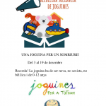Cartell recollida joguines